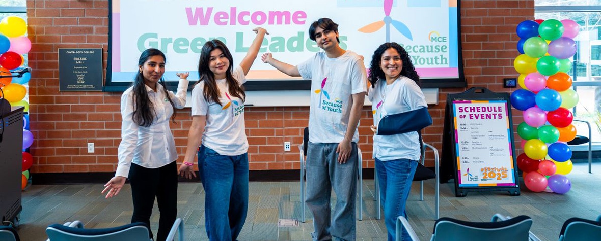 Students at MCE's Because of Youth Festival