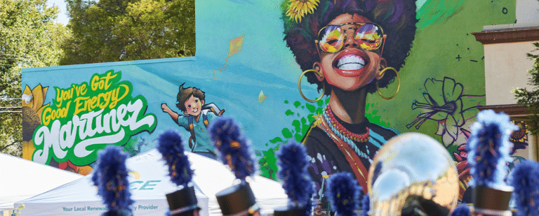 MCE mural in Martinez California
