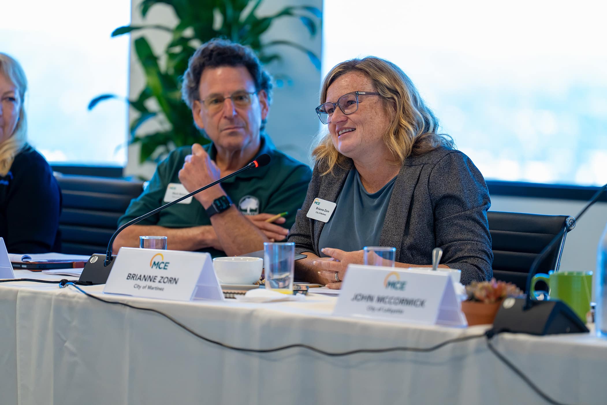 Brianne Zorn, Mayor of Martinez represents her city on the MCE Board of Directors
